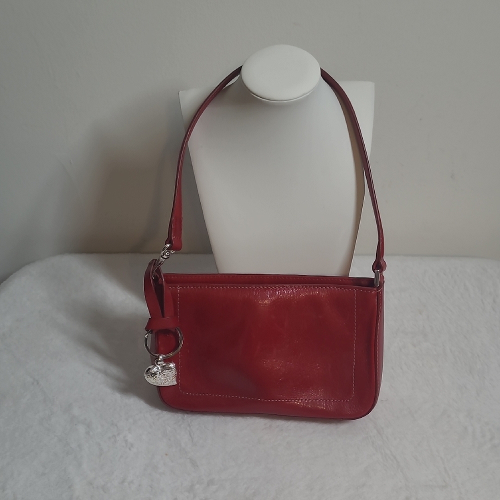 Elegant Red Leather Mini Bag